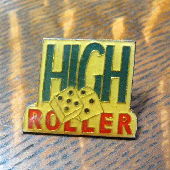 High Roller Vintage 1980's Wham Lapel Pin - Picture 1 of 4
